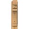 Ekena Millwork Olympic Block Rough Sawn Outlooker, Western Red Cedar, 6"W x 14"D x 26"H OUT06X14X26OLY05RWR - alternate 4